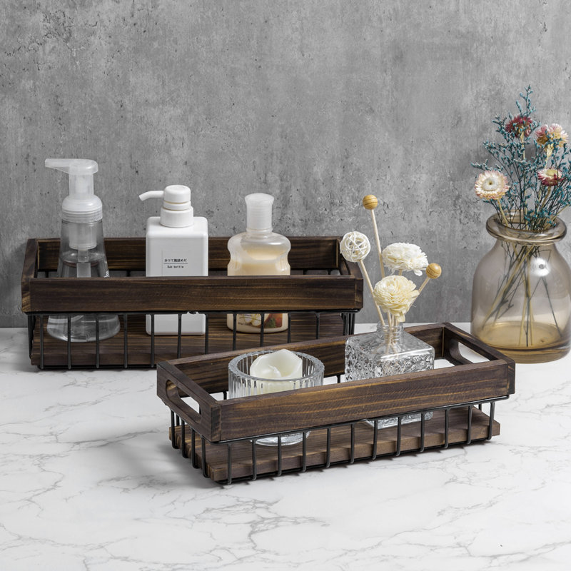 17 Stories Isael Bathroom Accessory Tray & Reviews Wayfair